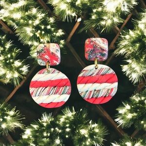 Perfectly imperfect by Heather. Christmas sweater small Earrings